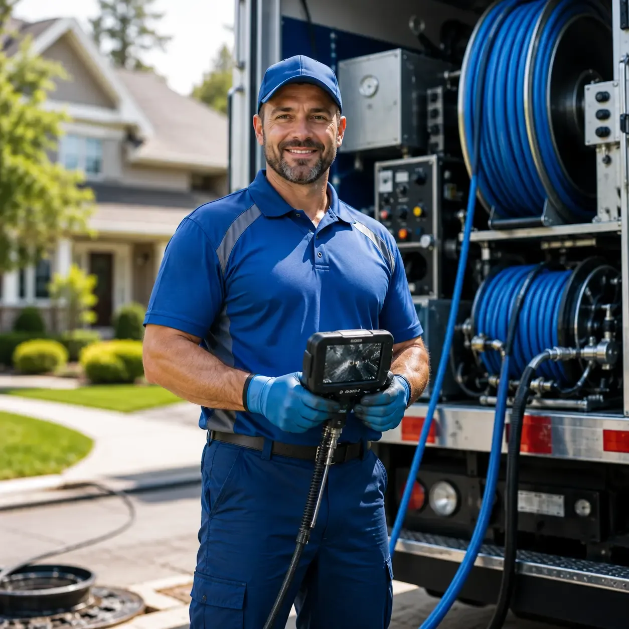 Local outdoor drain cleaning specialists in Navarro, CA